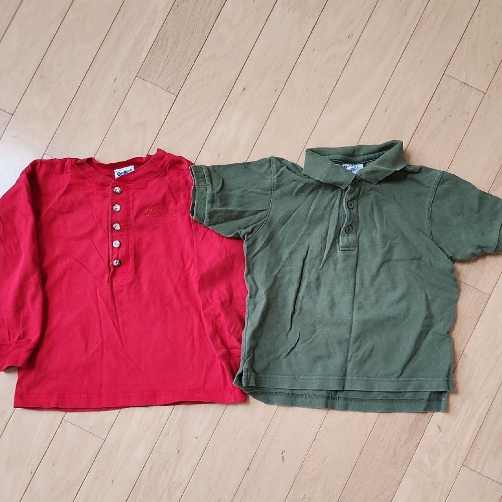 2 Vintage Oshkosh Tops Size 5